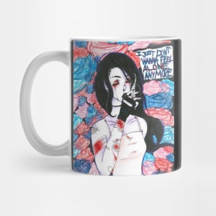 I just wanna feel alone anymore Mug